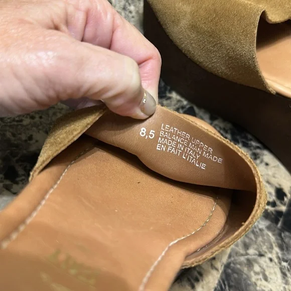 Seychelles Tan Wedges - Picture 7 of 7